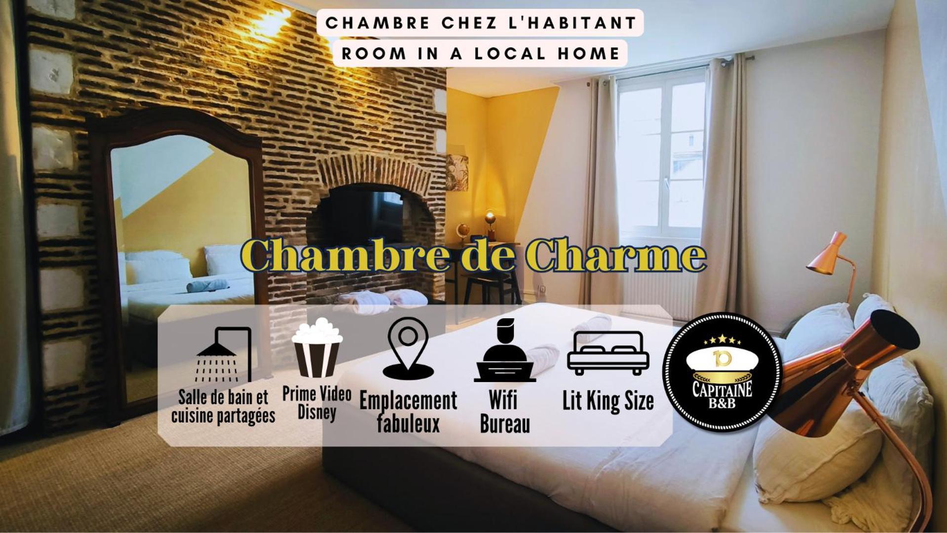 Chambre Privee Confort Charme Hypercentre Chez L'Habitant Труа Экстерьер фото